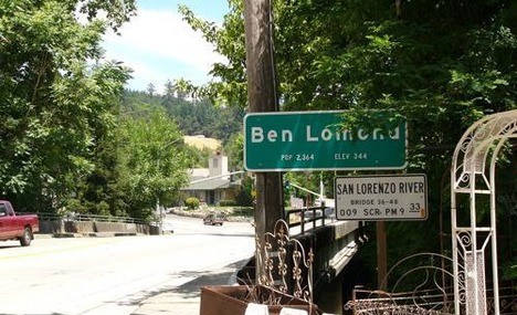ben lamond town sign
